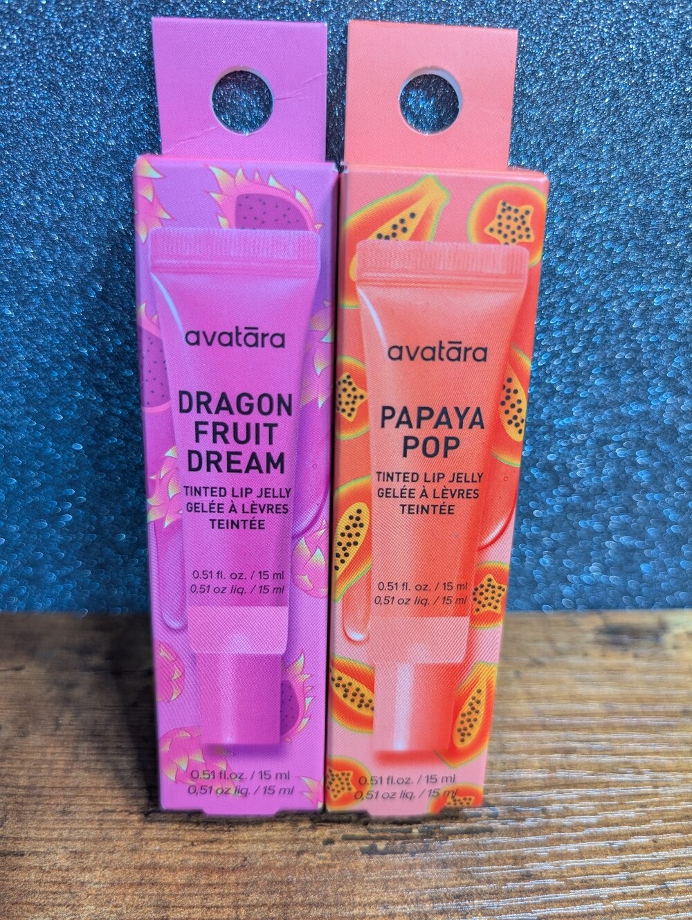 Avatara Tinted Lip Jelly Dragonfruit Dream & Papaya Pop